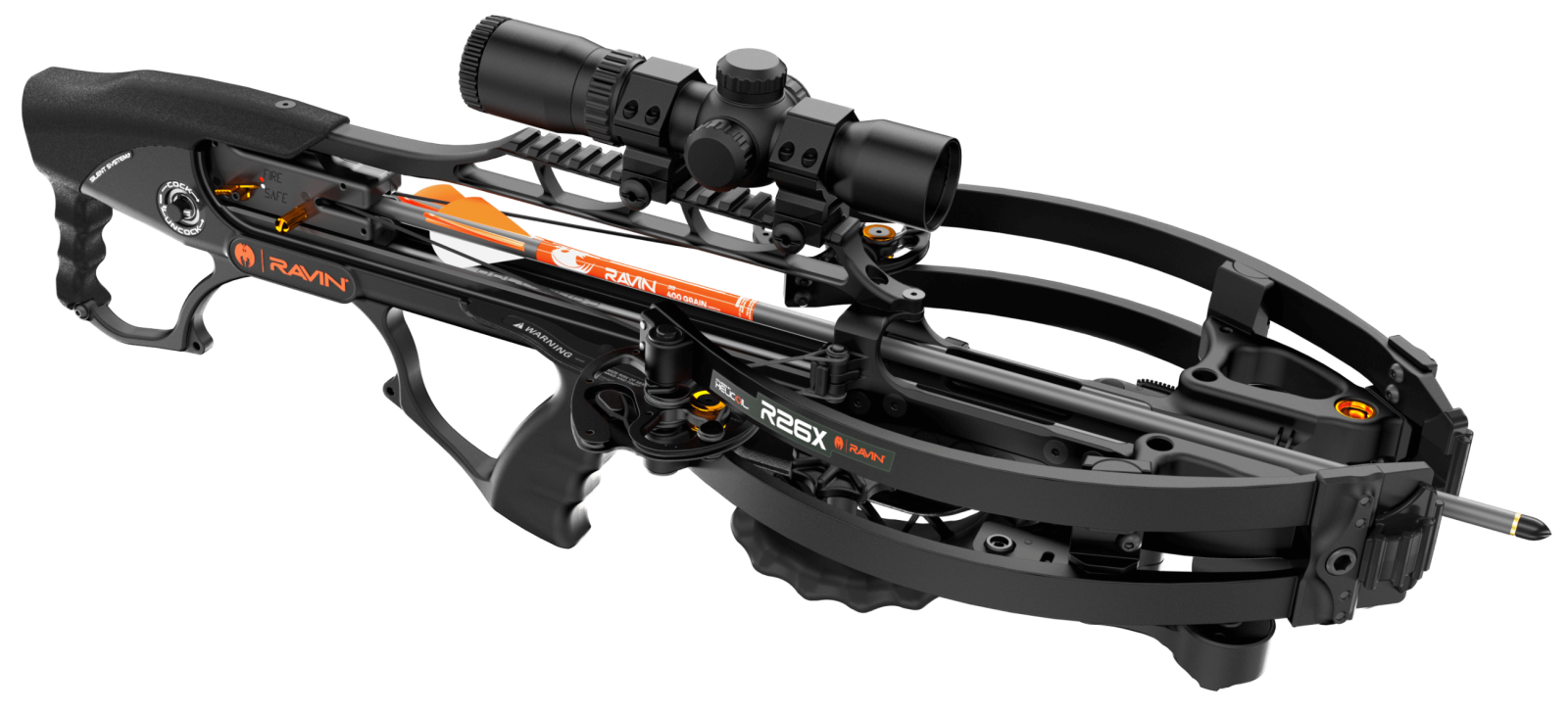 Ravin R26X Stealth Black Silent Cocking System
