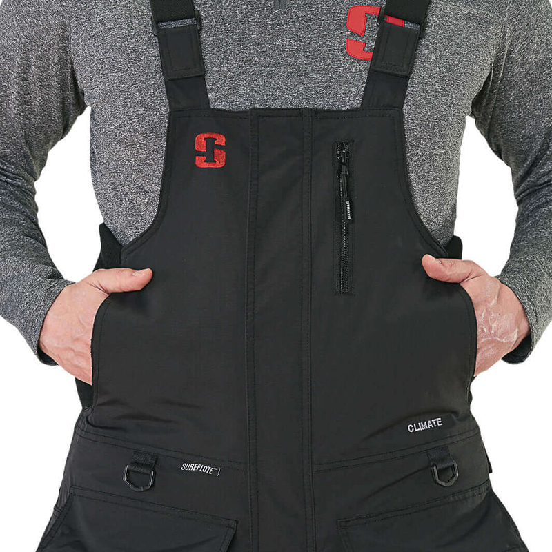 Striker Climate Ice Fishing Bib Black