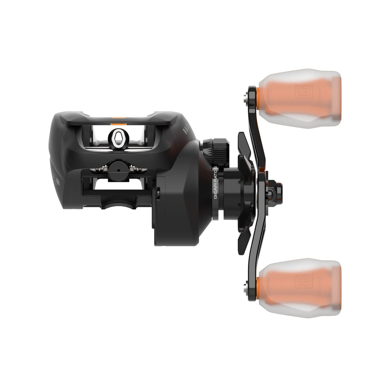 13 Fishing Modus Radioactive Orange Casting Reel