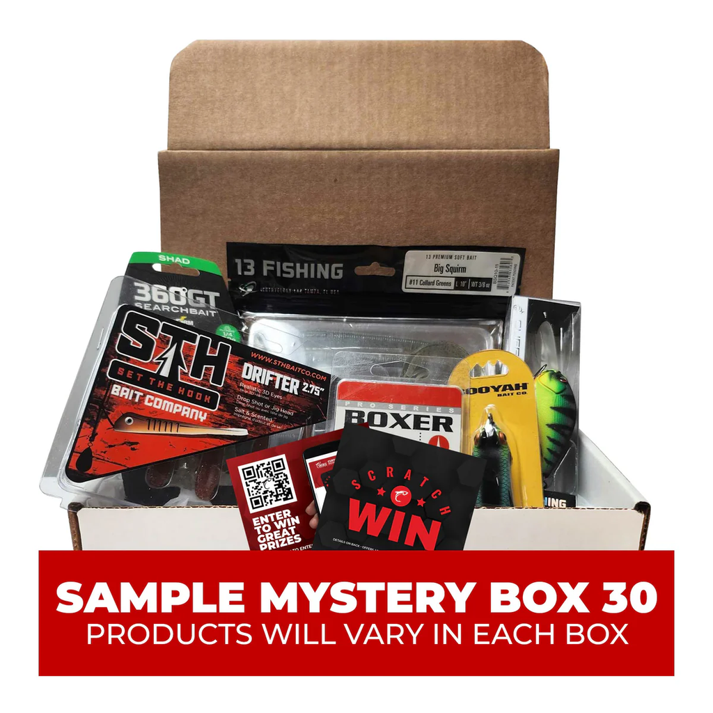 big fishing mystery box Tackle Depot Original Mystery Box