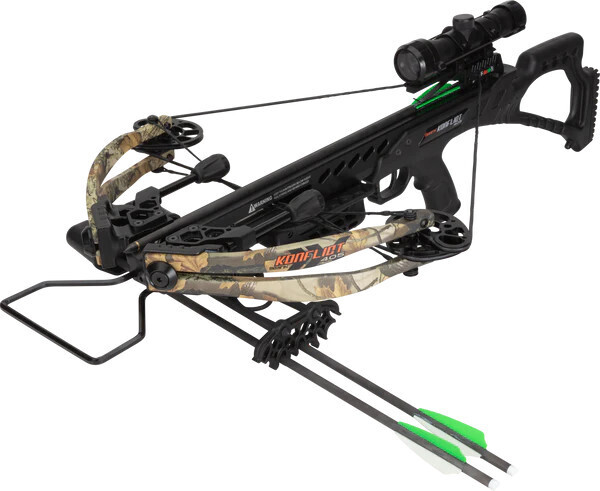 Bear Archery Konflict 405 Crossbow 405FPS w4x32 scope