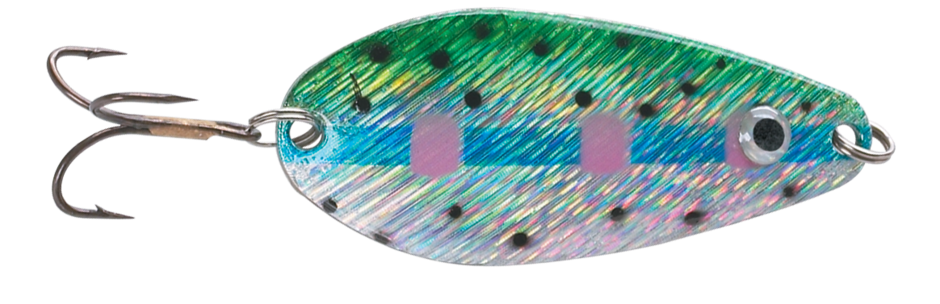 Blue Fox Strobe Tear Drop Spoon