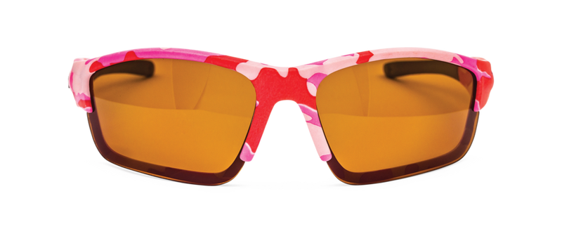 Rapala Girls Polarized Fishing Glasses Pink Camo