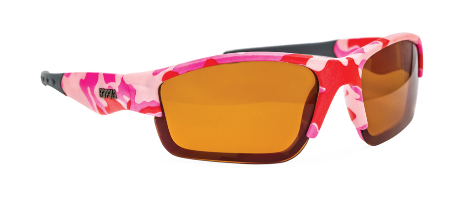 Rapala Girls Polarized Fishing Glasses Pink Camo