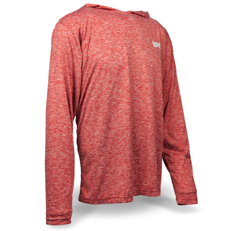 Rapala Rapala Hooded UV Shirt  Heather Red