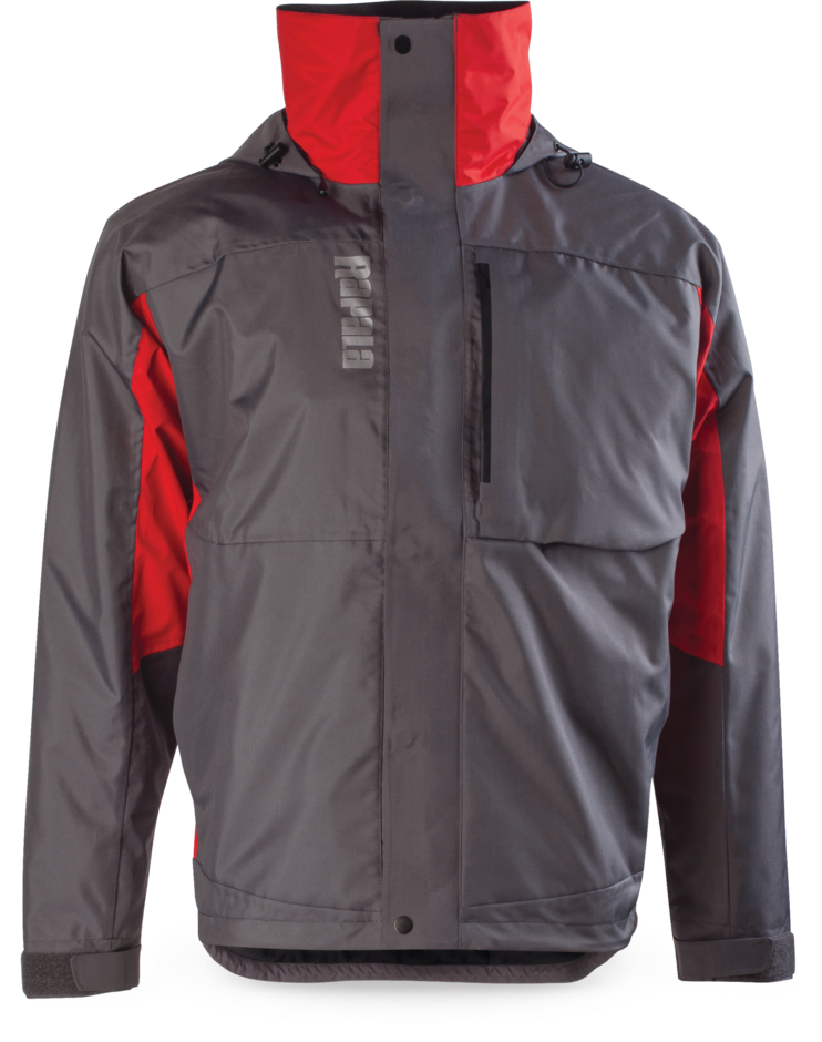 Rapala Rain Jacket Grey Red