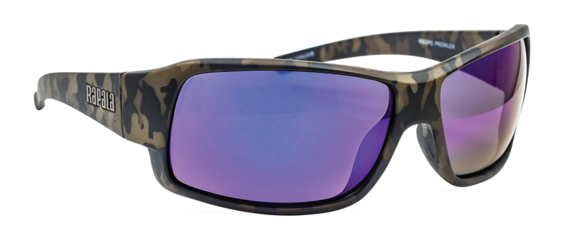 Rapala Prowler Polarized Fishg Glasses  CAMO  Gray  Blue Mirror