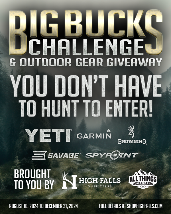 2024 BIG BUCKS Challenge & Outdoor Gear Giveaway