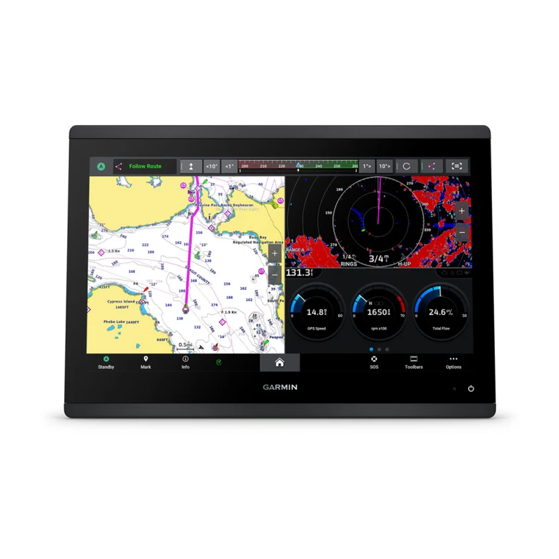 Garmin 16" GPSMAP 1643 Non-Sonar with Mapping