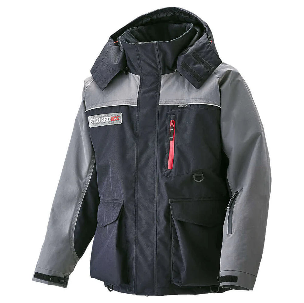 StrikerICE Trekker Jacket Black/Gray 3X-Large