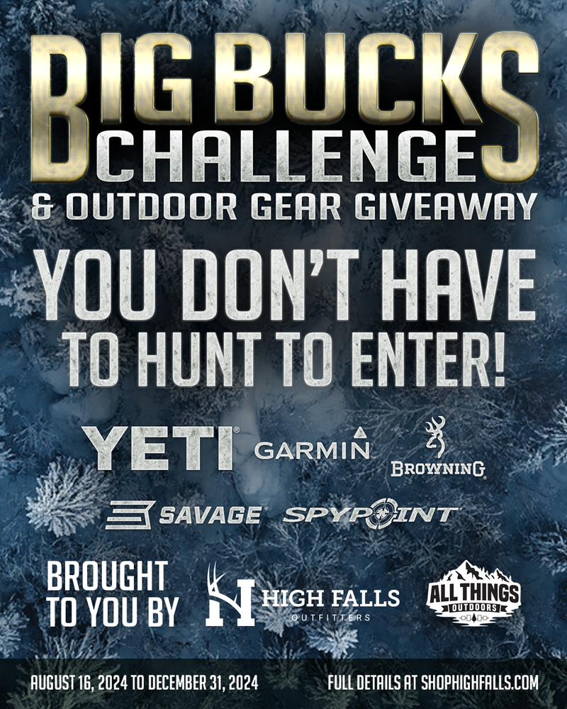 2024 BIG BUCKS Challenge & Outdoor Gear Giveaway