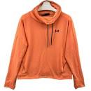 UA HOODIE WOMENS ORANGE LOOSE FIT XSMALL