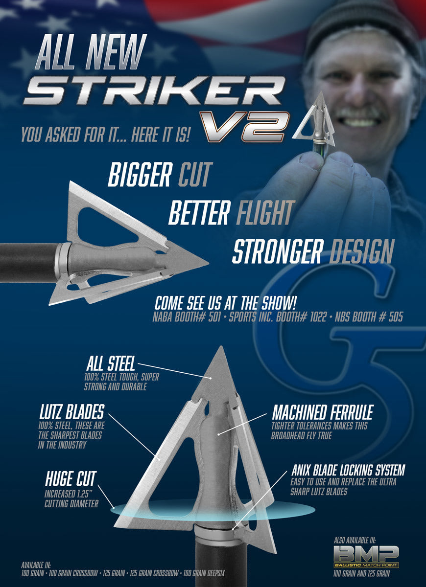 G5 Striker V2 - Standard / 125 Grain
