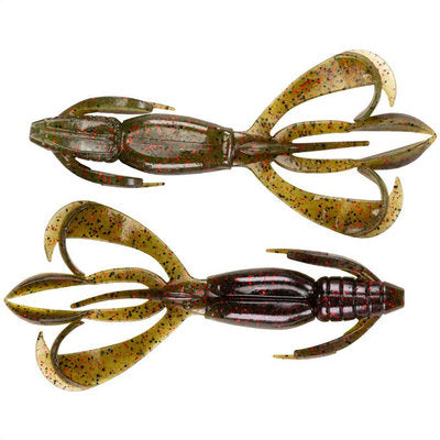 Keitech Crazy Flapper | Watermelon Pepper Red; 4.4 in.