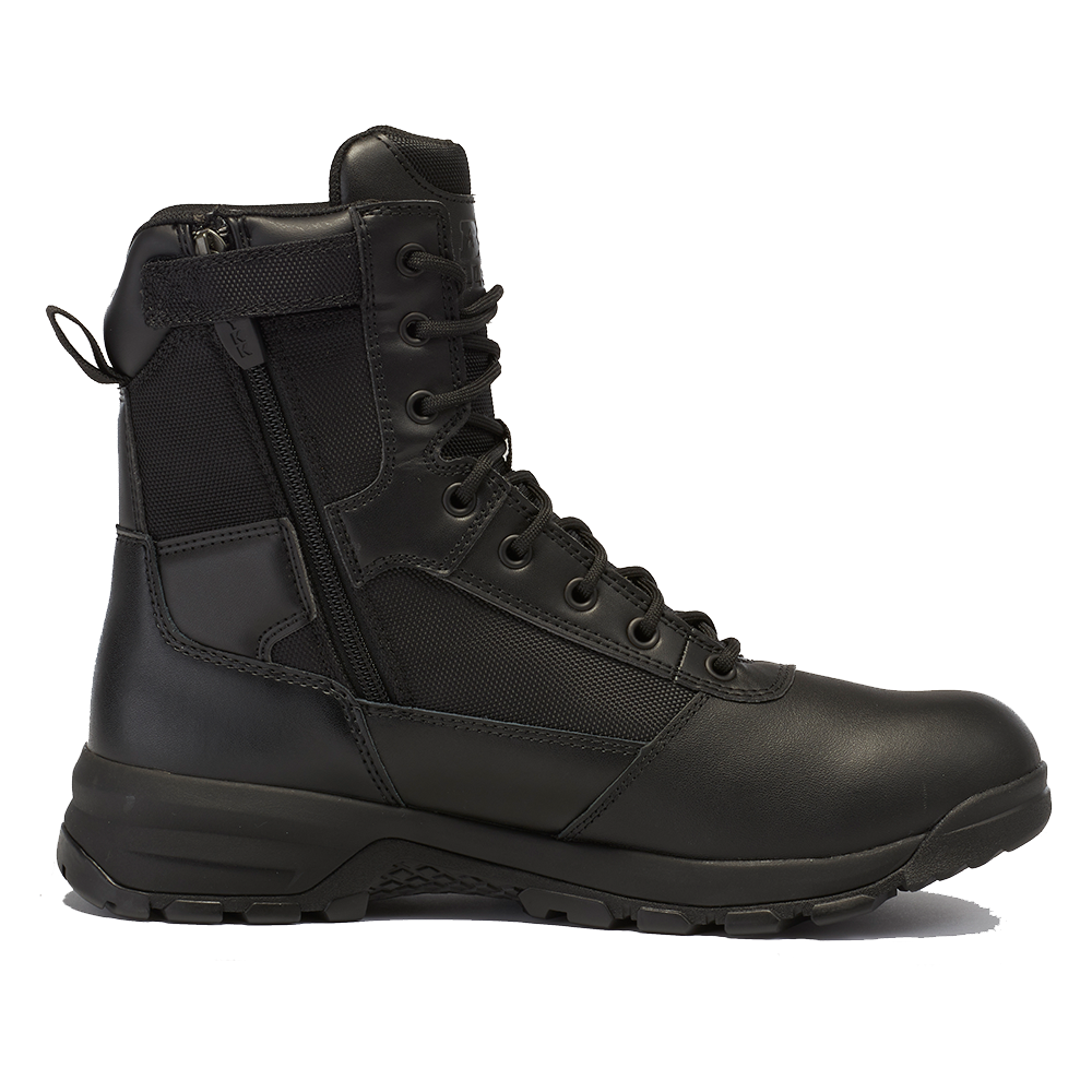Belleville Boots SPEAR POINT BV918Z WP Lightweight Side-Zip 8" Waterproof Tactical Boot - Black