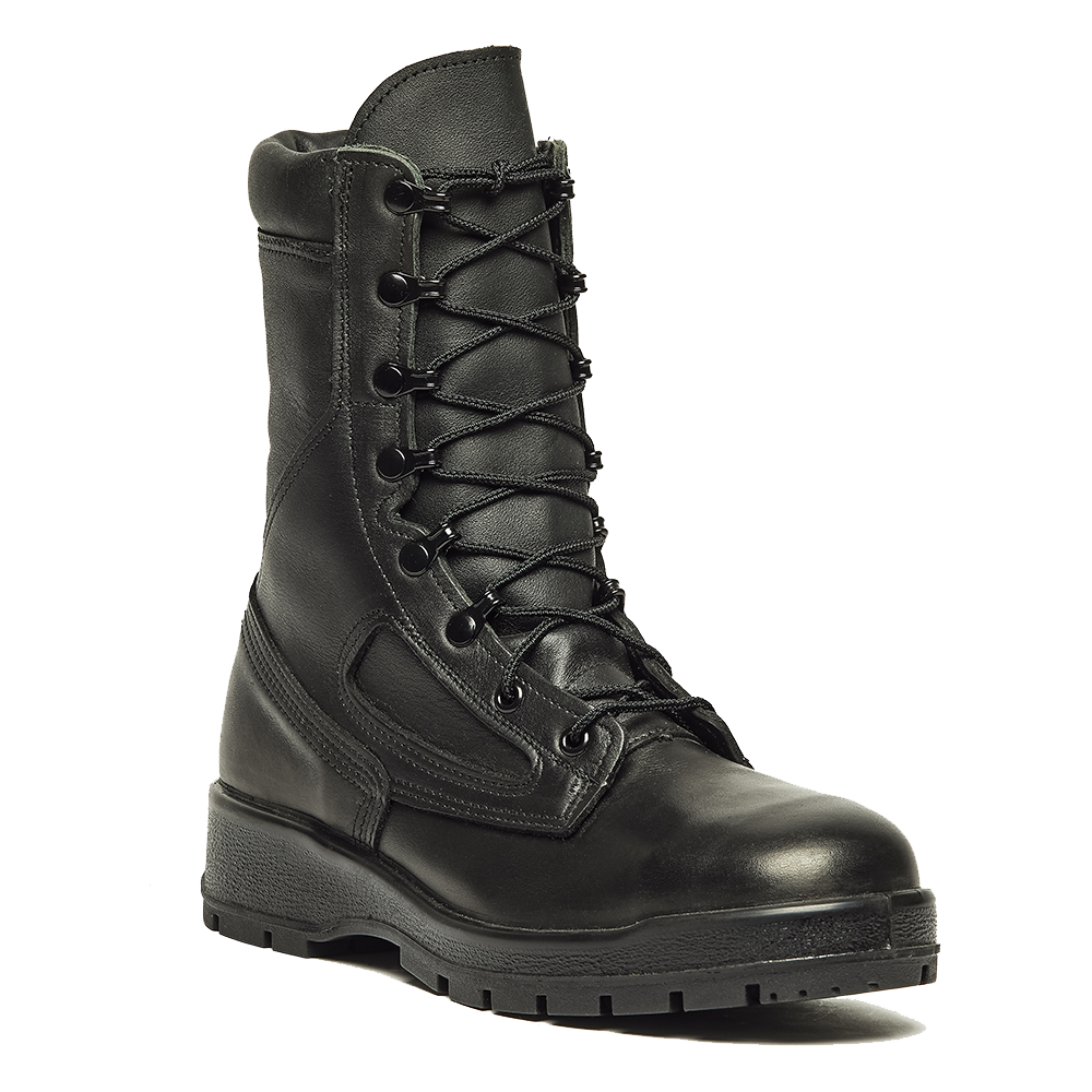 Belleville Boots F495 ST Navy Female General Purpose Steel Toe Boot - Black