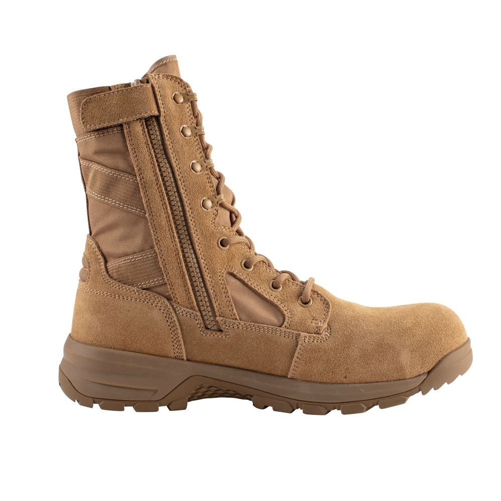 Belleville Boots SPEAR POINT BV508Z CT - Hot Weather Composite Toe Side-Zip Boot - Coyote