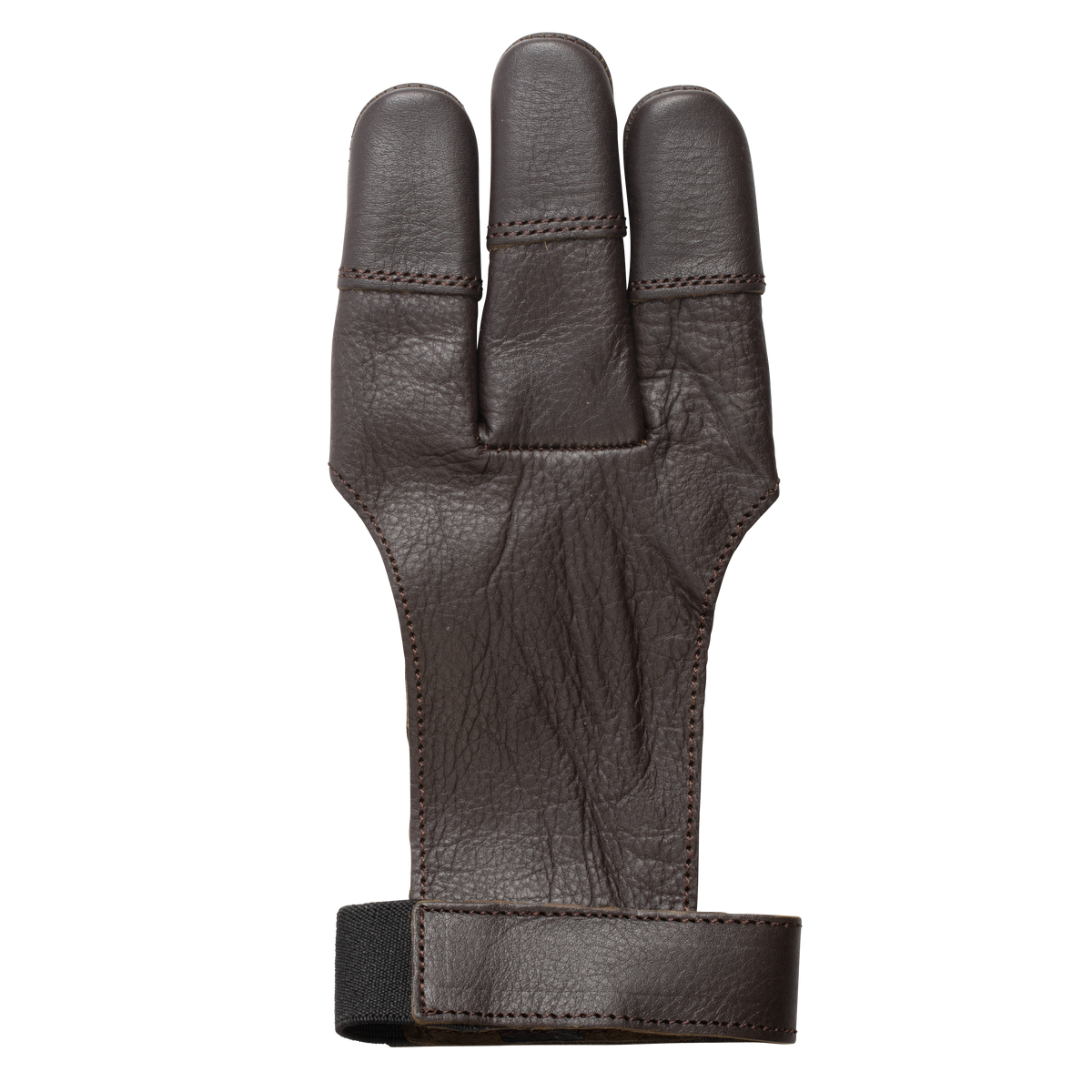 Bear Archery Leather 3 Finger Shooting Glove - Medium