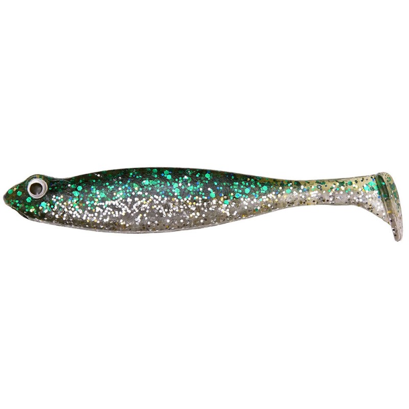 Megabass Hazedong Shad Swimbaits Green Silver 3 inch