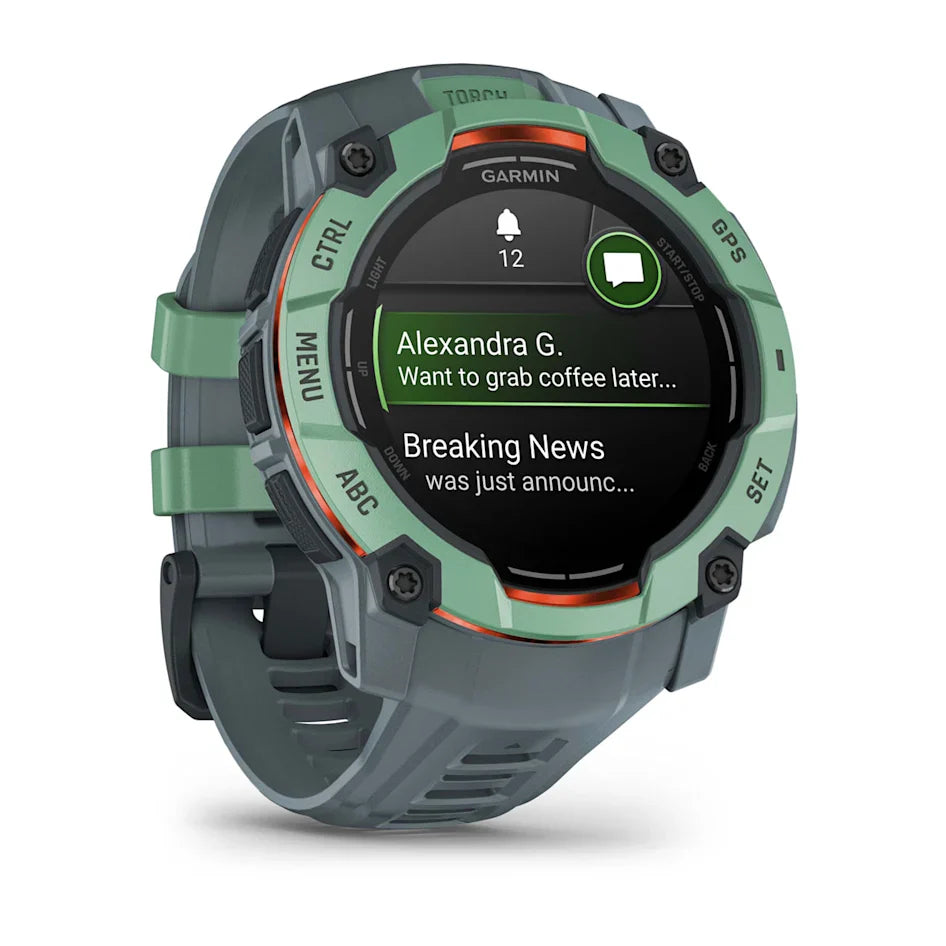 Garmin Instinct 3 – 50 mm, AMOLED Neo Tropic with Twilight Band