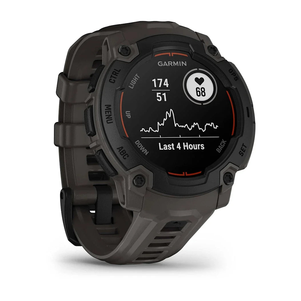 Garmin Instinct® E – 45 mm Black with Charcoal Band