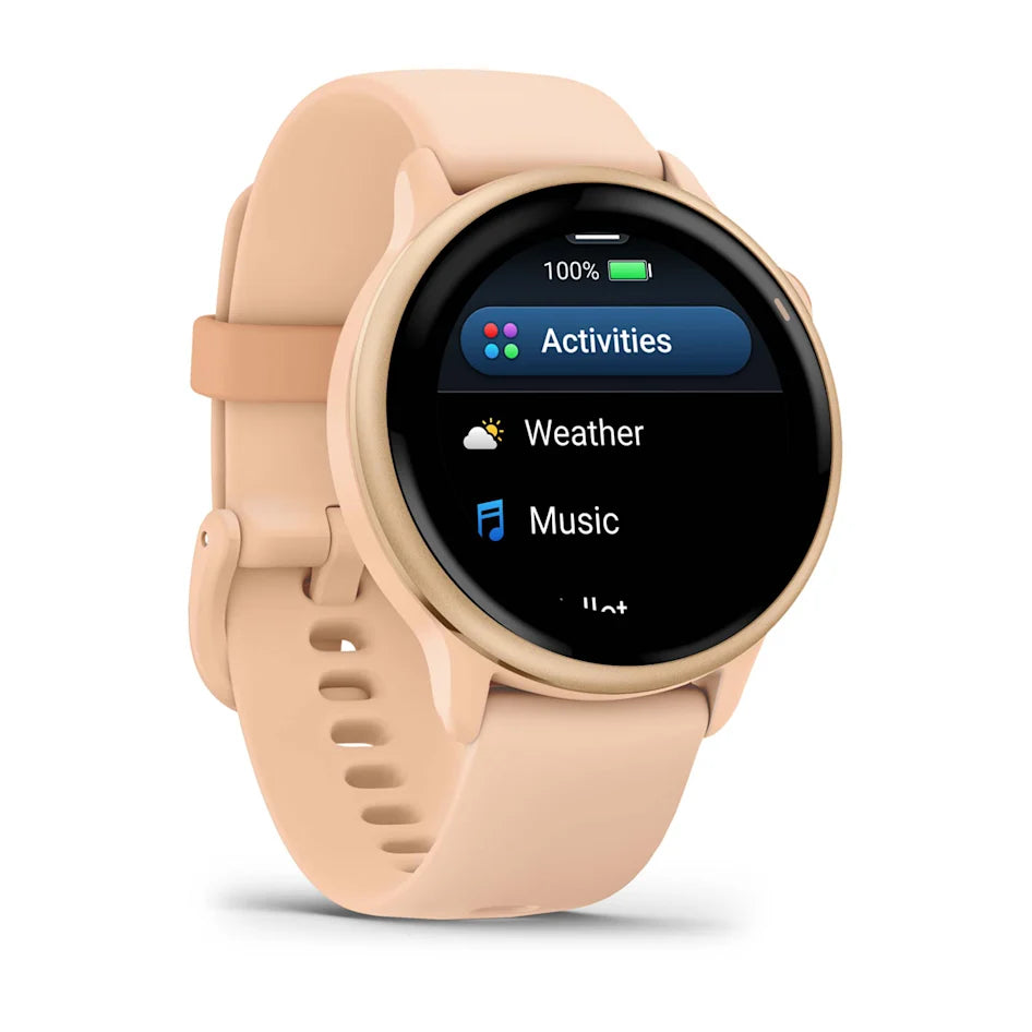 Garmin vivoactive 6 Metallic Pink Dawn with Pink Dawn Band Smartwatch