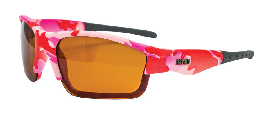 Rapala Girls Polarized Fishing Glasses Pink Camo