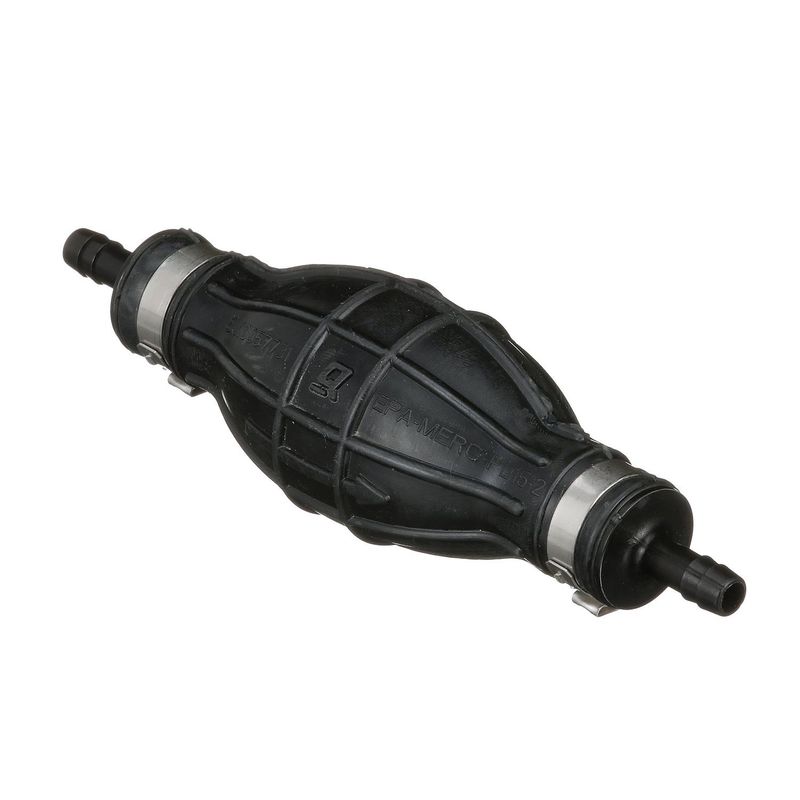 Mercury Marine 8M0052976 1/4 inch fuel line primer bulb on clean white background, 800x800 pixels