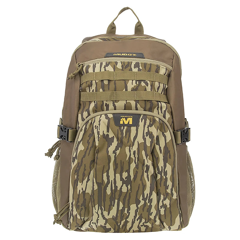 Muddy Outdoors Pro 1460 Backpack Mossy Oak Bottomland MUD-BPK-1460MO, white background, 800 x 800 pixels
