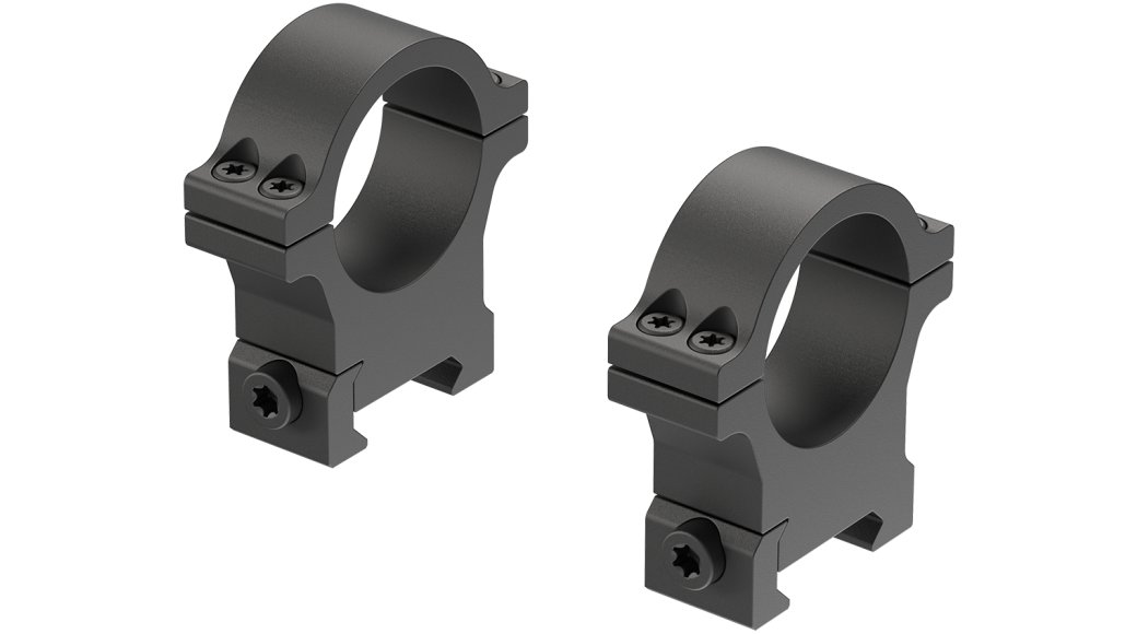 Leupold Open Range Cross-Slot Rings 30mm High Matte