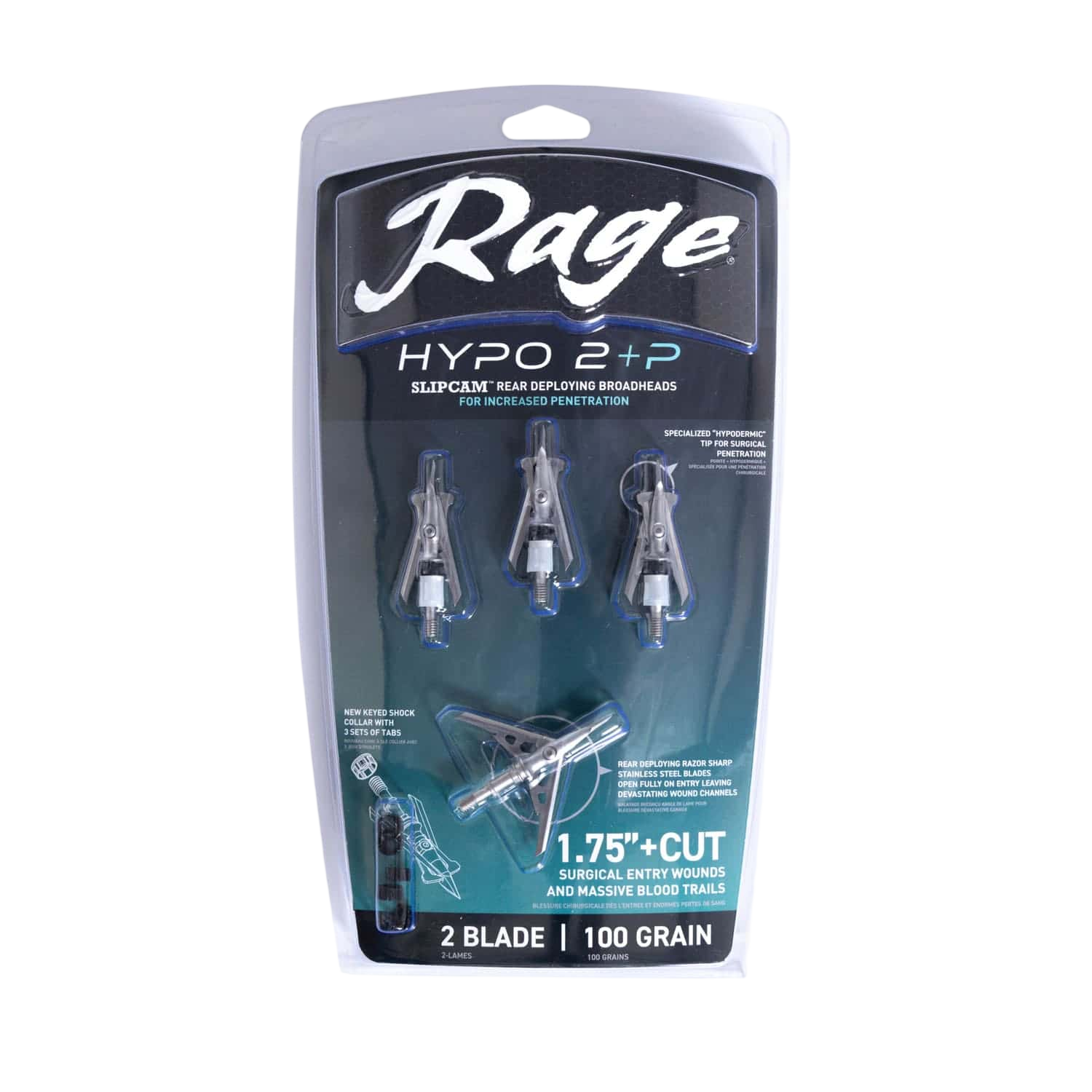 Rage Hypo 2 +P - 125 Grain
