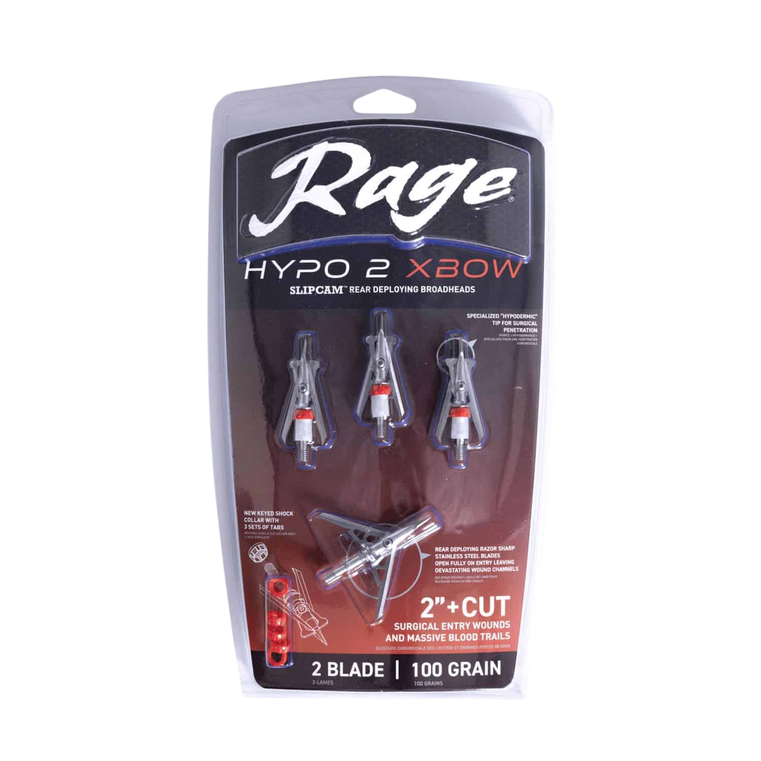 Rage Hypo 2 Crossbow - 100 Grain