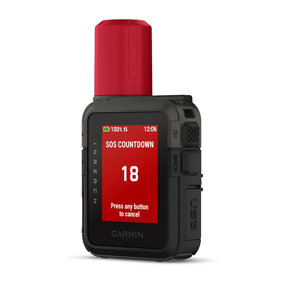 Garmin inReach Mini 3 Plus Compact SOS Satellite Communicator with Photo and Voice Messaging