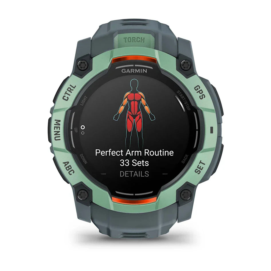 Garmin Instinct 3 – 50 mm, AMOLED Neo Tropic with Twilight Band