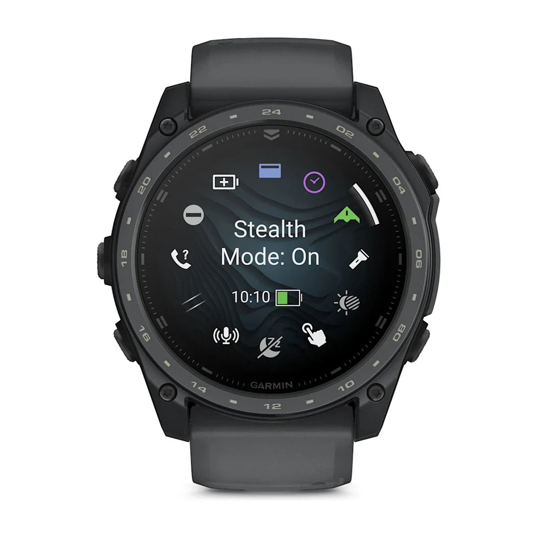 Garmin tactix 8 – 51 mm AMOLED Cerakote Coating Includes Applied Ballistics Ultralight Solver and Slate Gray Cerakote Coating