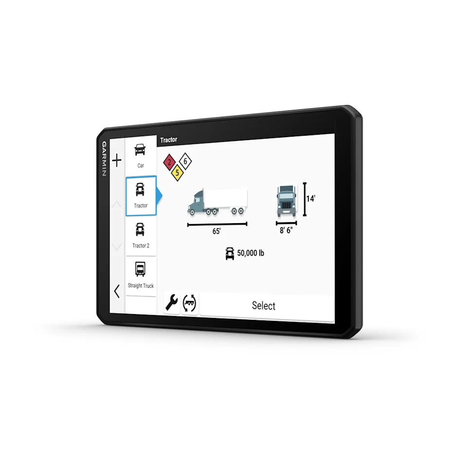 Garmin dezl OTR820 8" GPS Truck Navigator