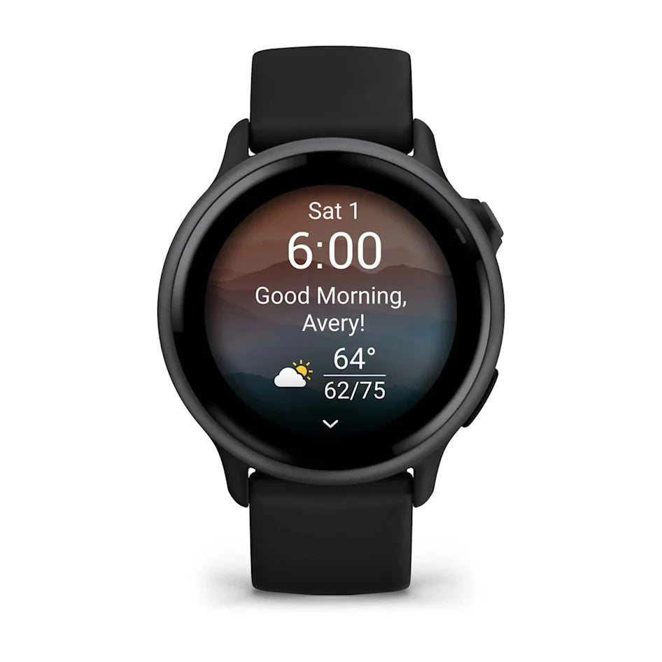 Garmin vivoactive 6 Slate with Black Band Smartwatch
