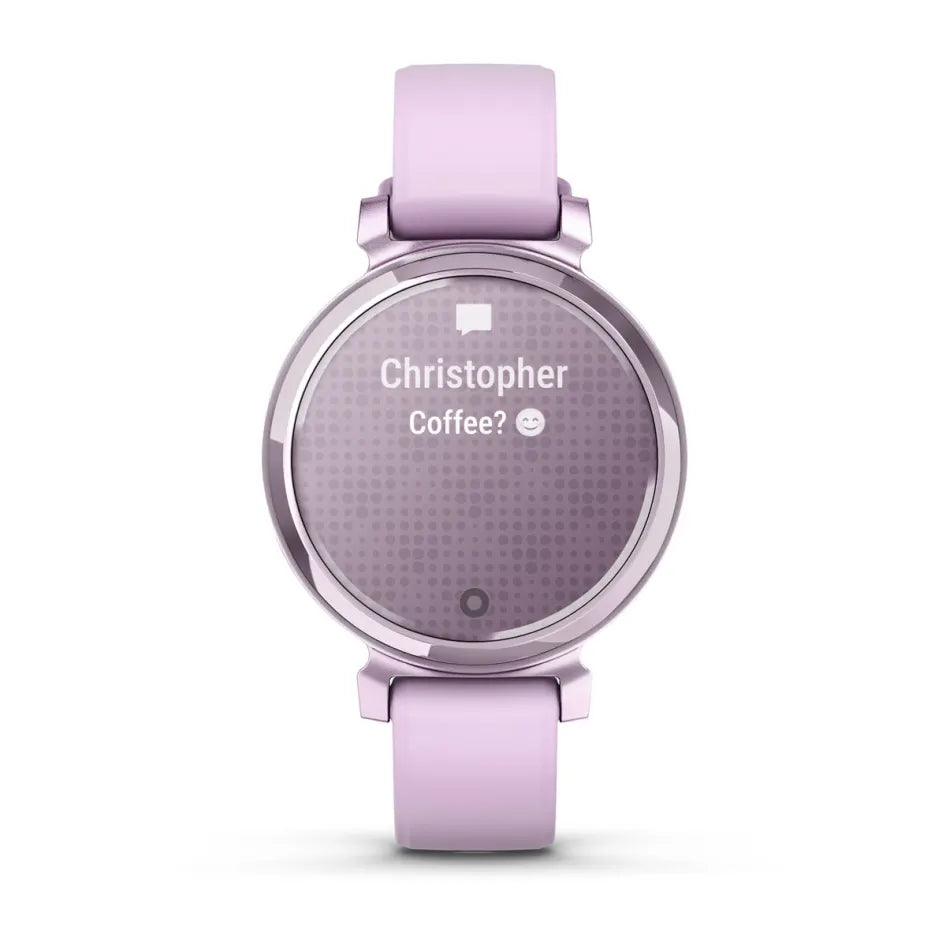 Garmin Lily 2 Metallic Lilac with Lilac Silicone Band Smartwatch