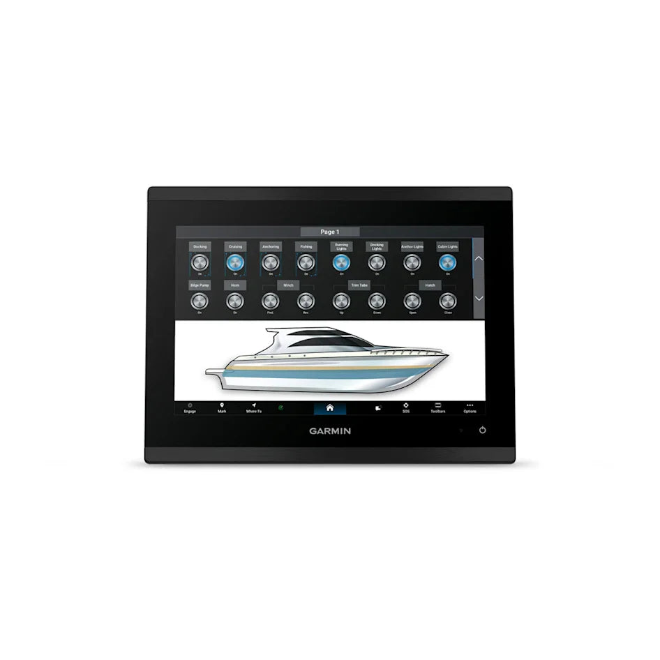 Garmin GPSMAP 9010xsv with Worldwide Basemap and Sonar