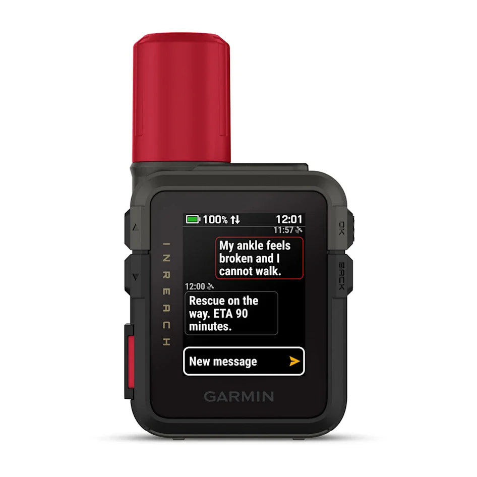 Garmin inReach Mini 3 Plus Compact SOS Satellite Communicator with Photo and Voice Messaging