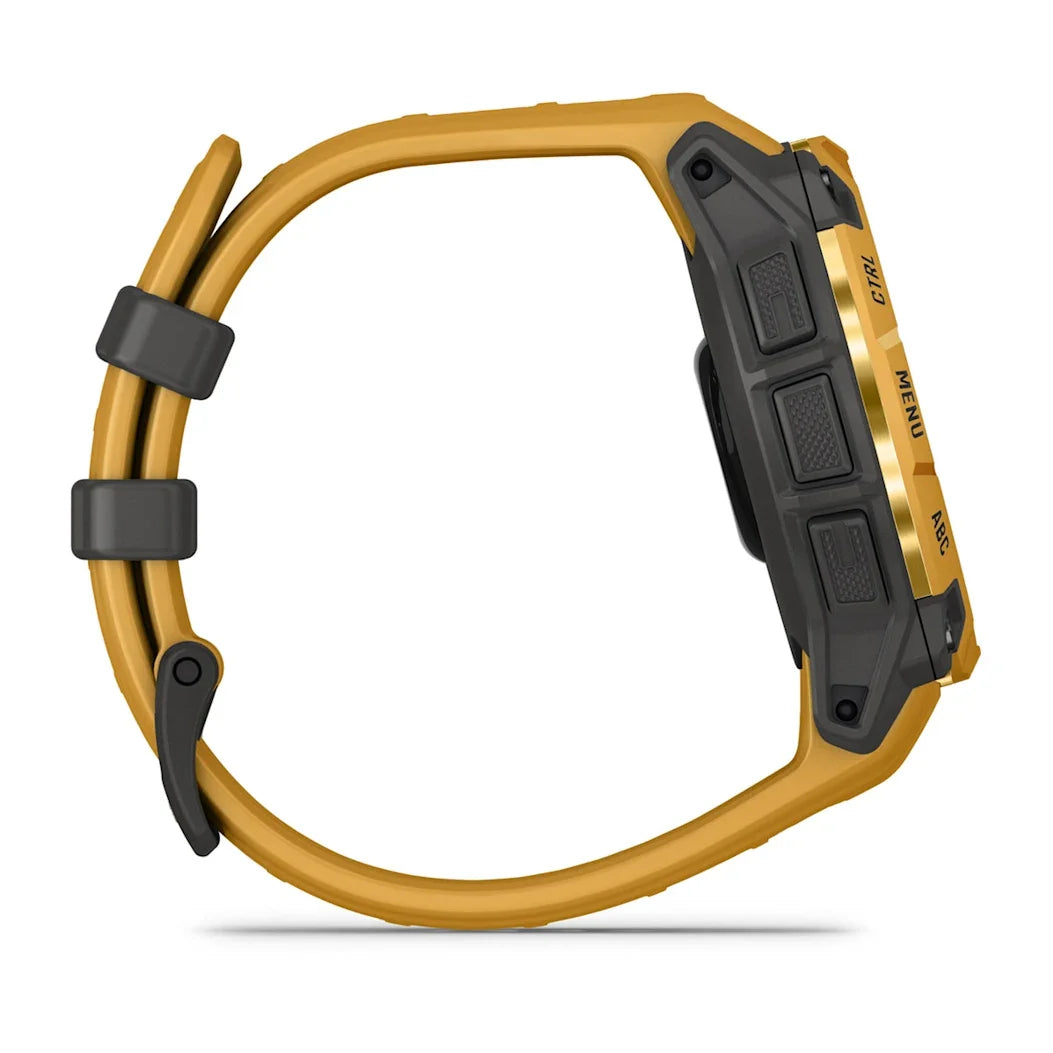 Garmin Instinct 3 – 45 mm Solar Sunburst with Sunburst / Gray Band