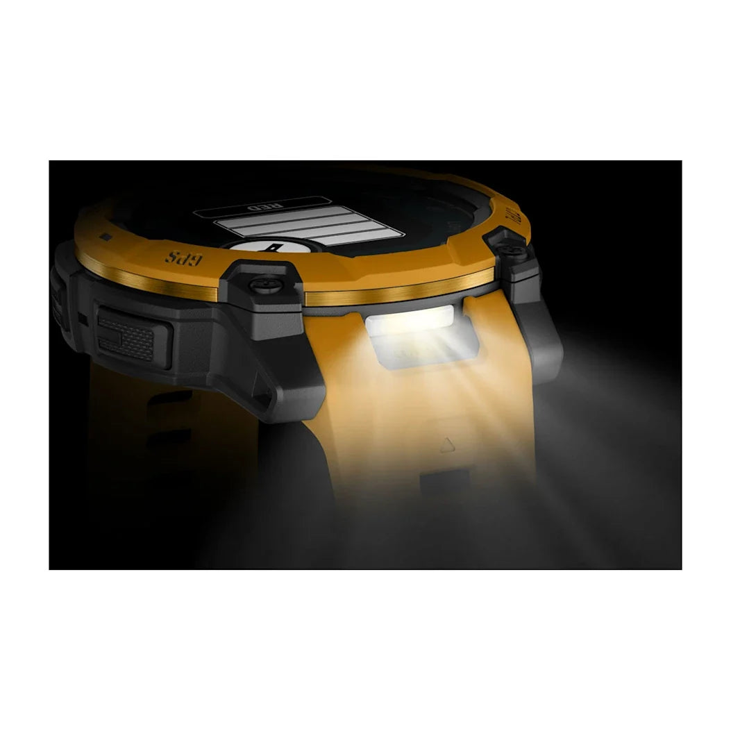 Garmin Instinct 3 – 45 mm Solar Sunburst with Sunburst / Gray Band
