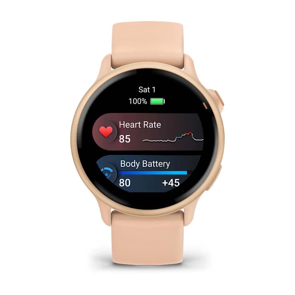 Garmin vivoactive 6 Metallic Pink Dawn with Pink Dawn Band Smartwatch