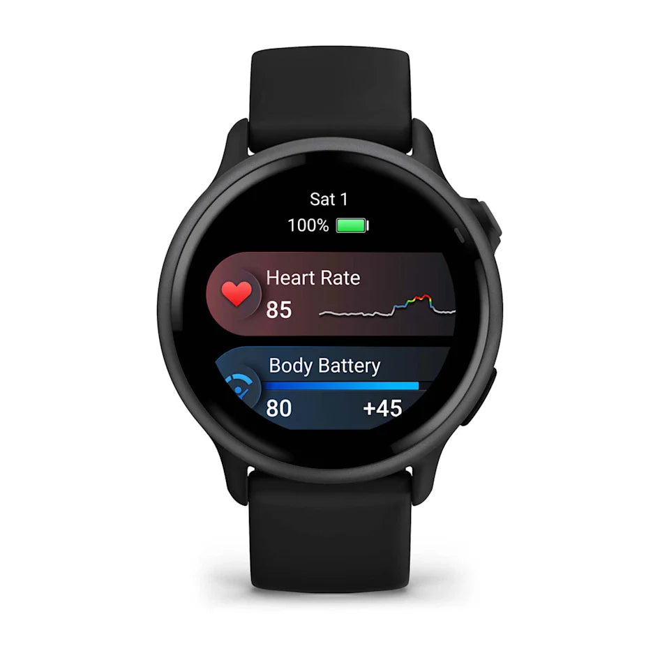 Garmin vivoactive 6 Slate with Black Band Smartwatch
