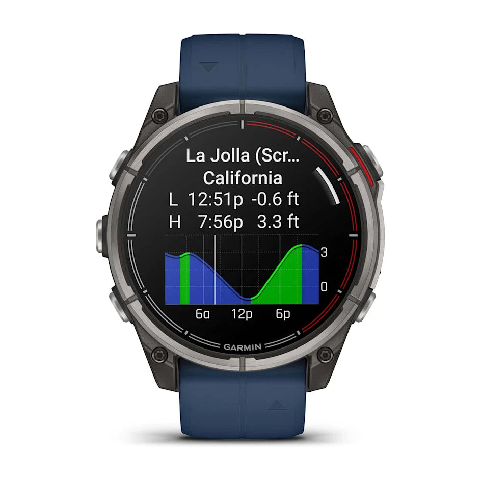 Garmin quatix 8 – 47 mm, AMOLED Marine GPS Smartwatch