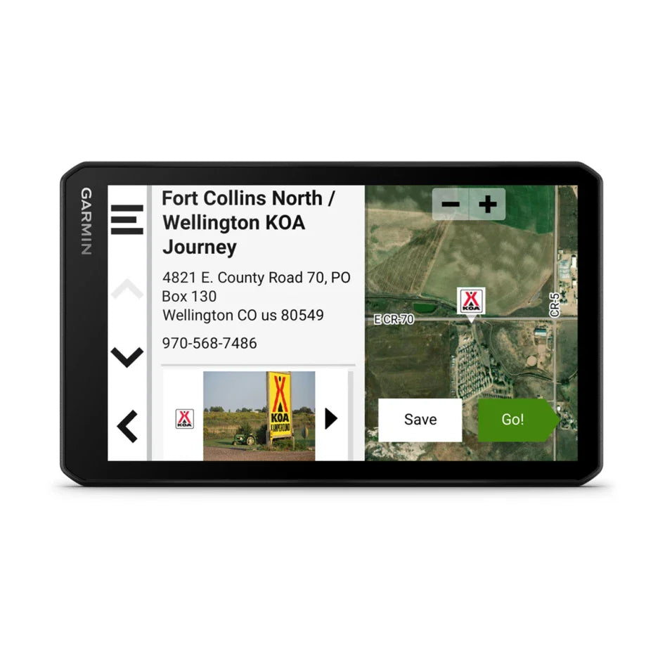 Garmin RVcam 795 7" RV Navigator with Built-in Dash Cam