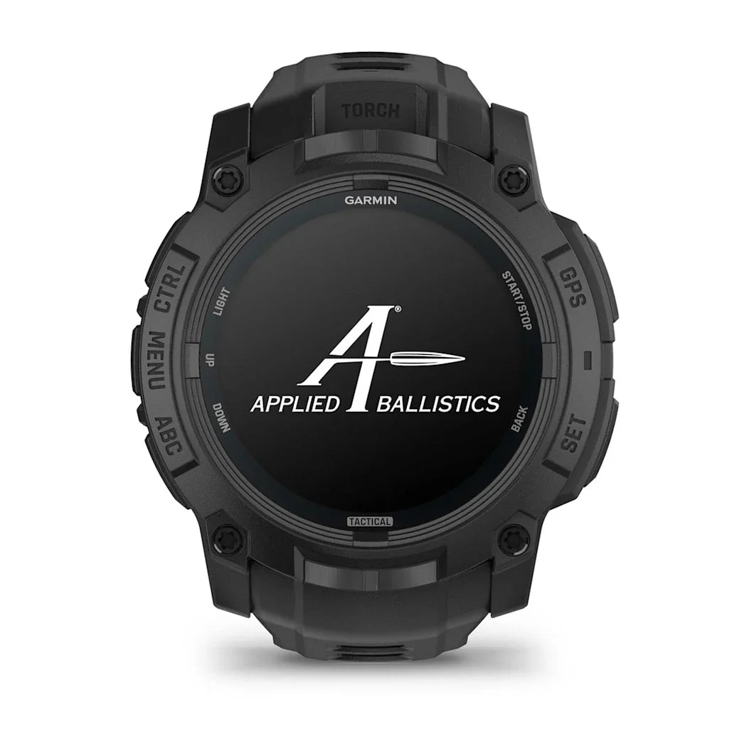 Garmin Instinct 3 – 50 mm AMOLED Tactical Edition Black with Black Band
