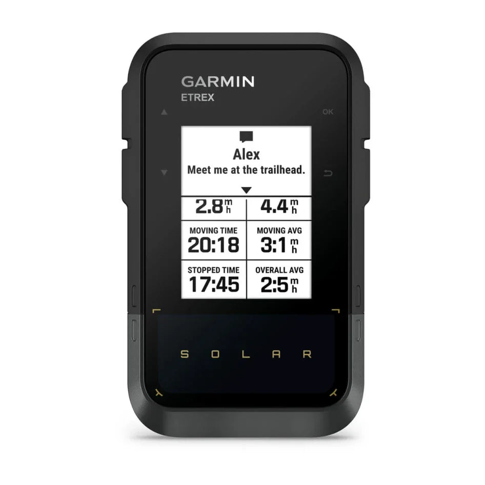 Garmin eTrex Solar Solar Powered GPS Handheld Navigator