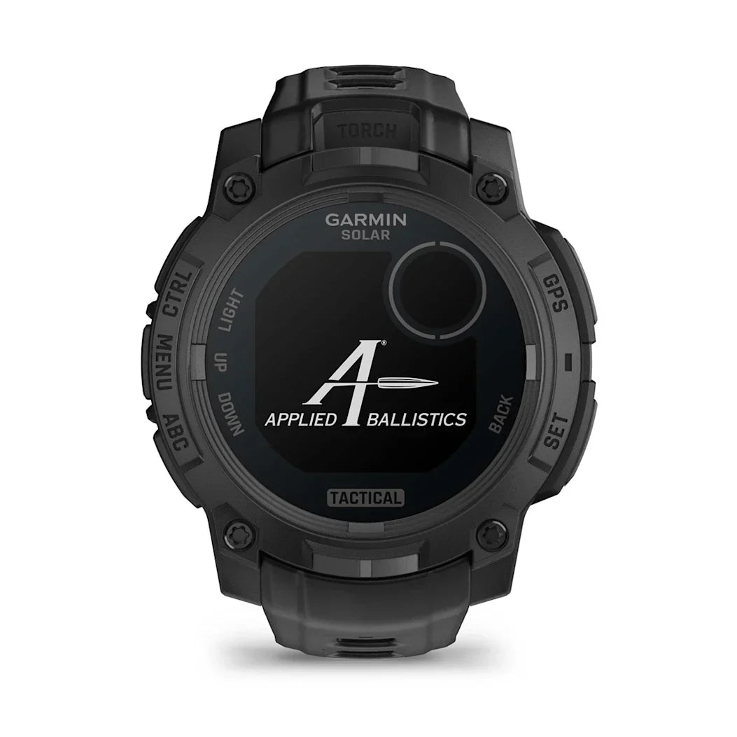 Garmin Instinct 3 – 45 mm Solar Tactical Edition Black with Black Band