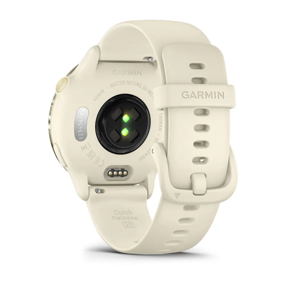 Garmin vivoactive 6 Lunar Gold with Bone Band Smartwatch